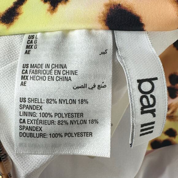 Bar Ill Animal-Print O-Ring Monokini Swimsuit Size Large - Picture 5 of 11